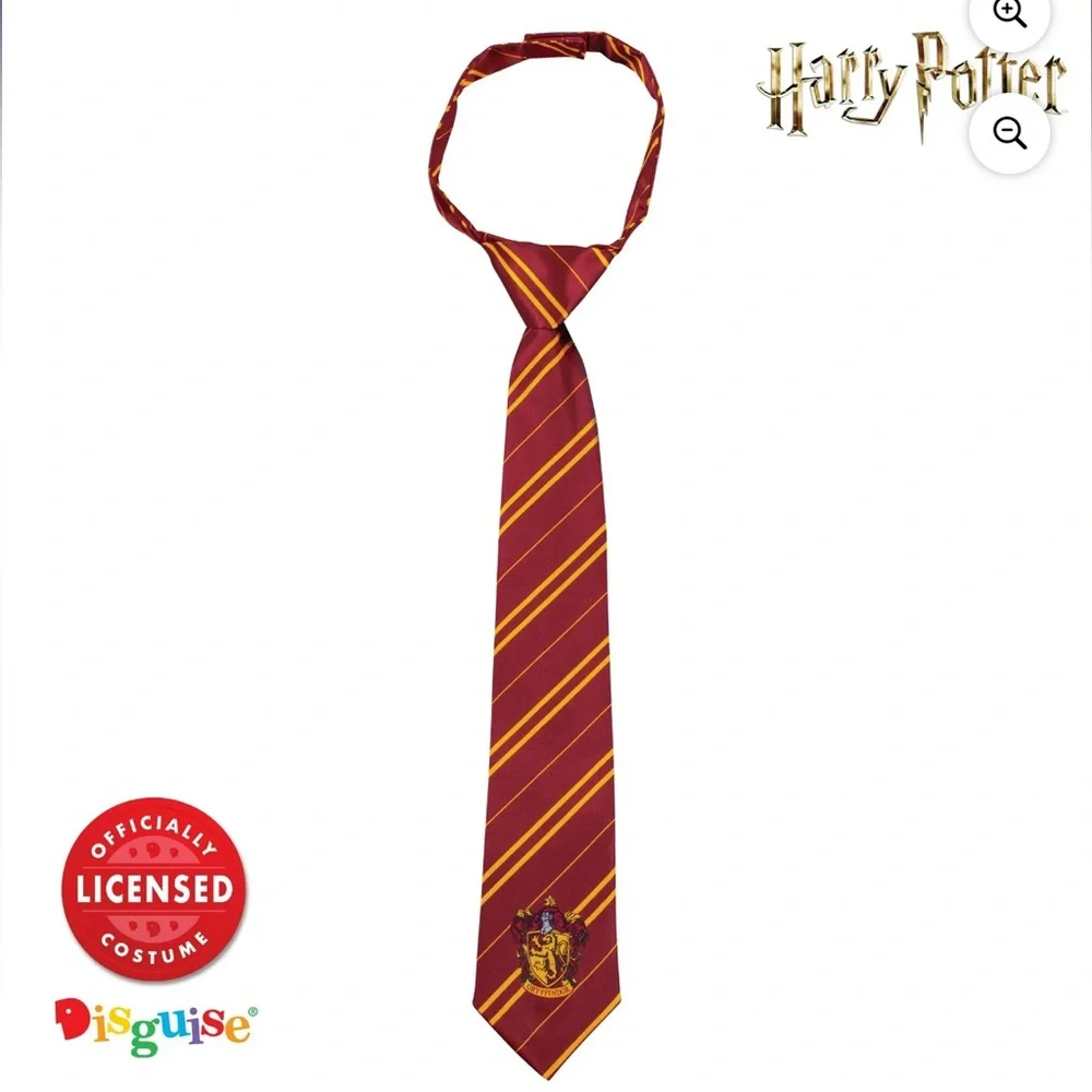 NWT Officially Licensed Harry Potter‎ Gryffindor Tie Halloween Cosplay